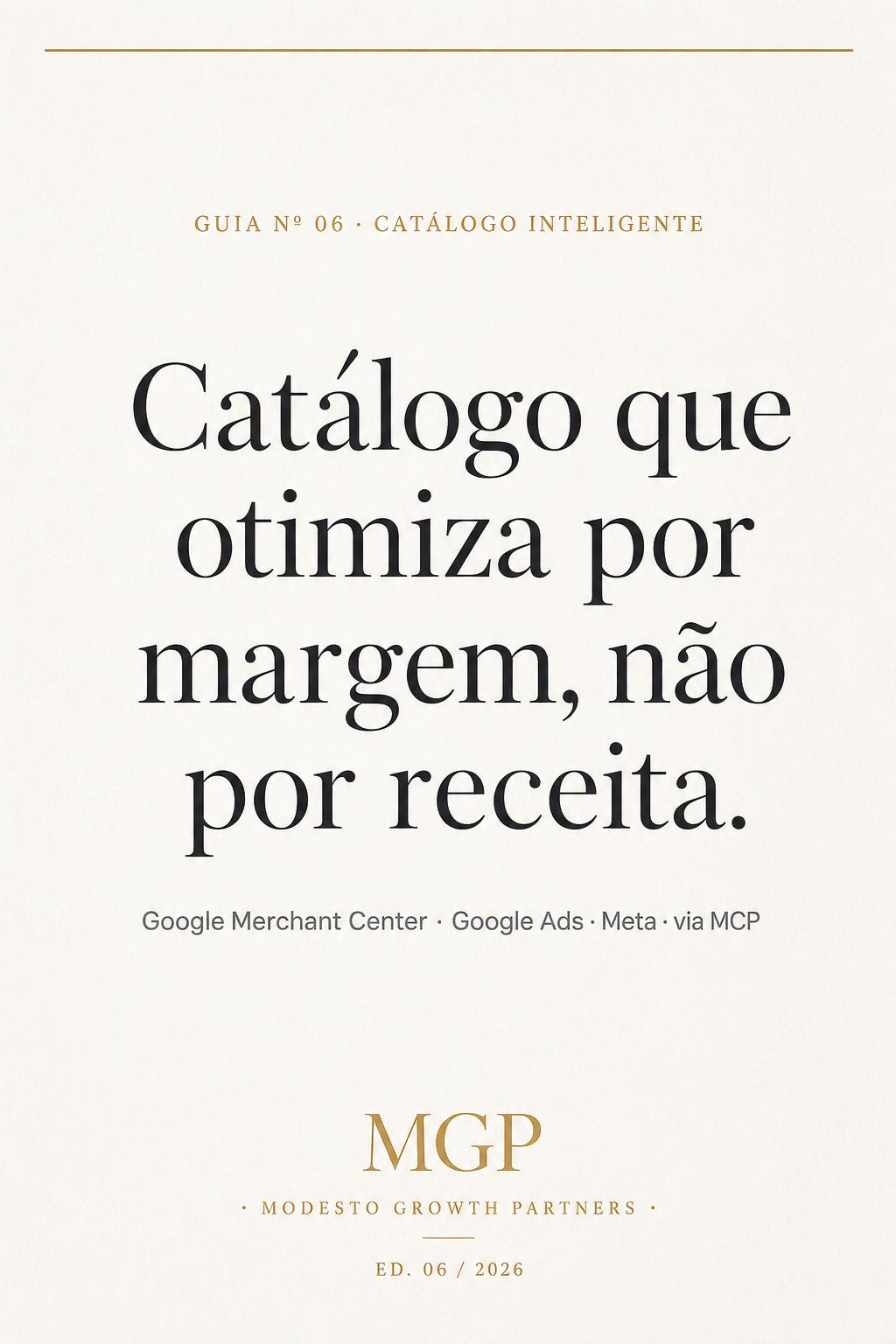 Capa do guia Google Merchant Center